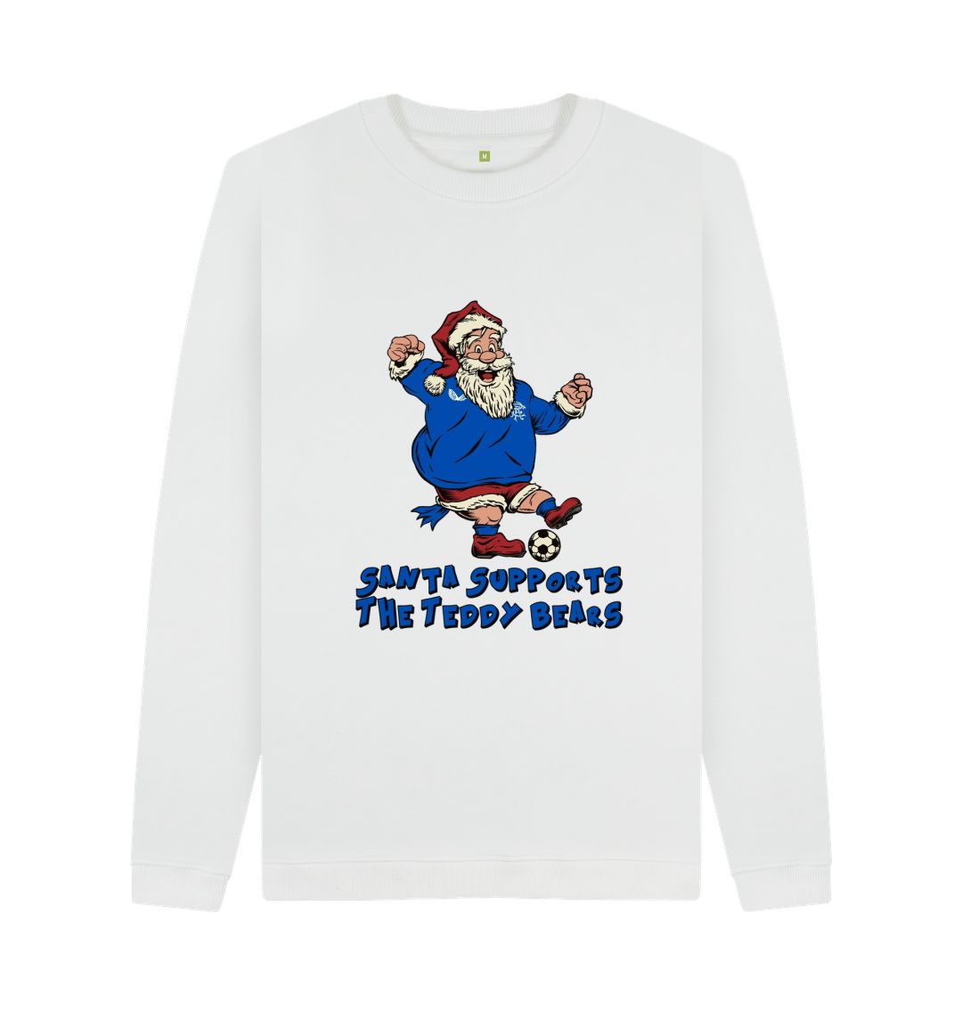 White Rangers Men's Santa Jumper
