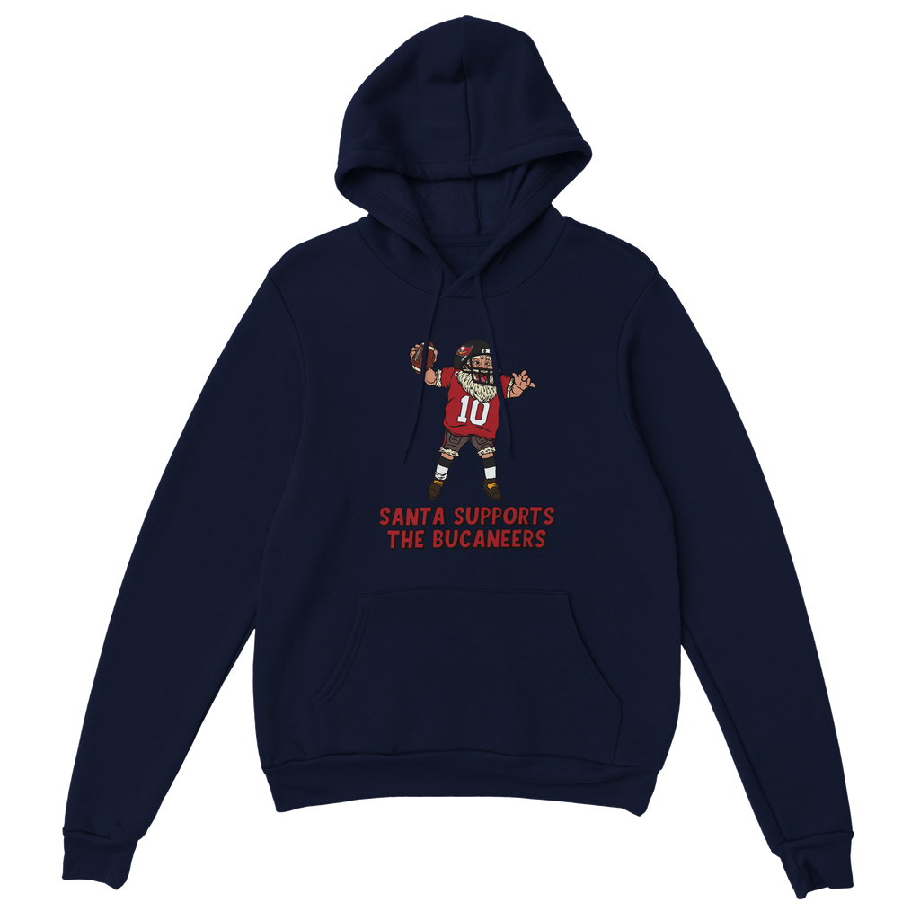 Tampa Bay Buccaneers Unisex Pullover Santa Hoodie