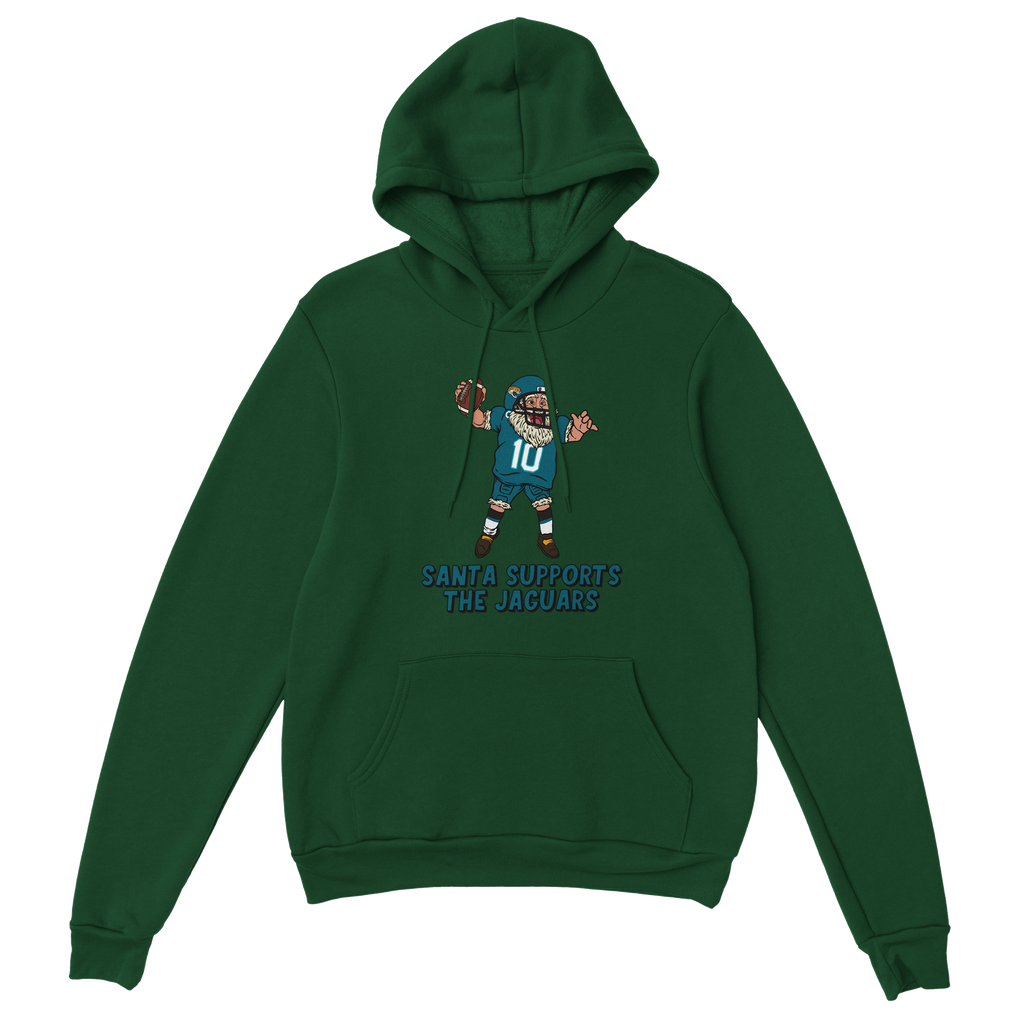 Jacksonville Jaguars Unisex Pullover Santa Hoodie