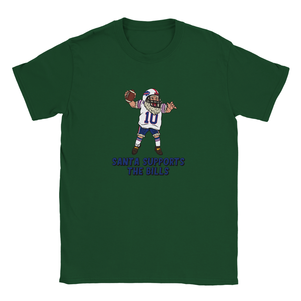 Buffalo Bills Kids Crewneck Santa T-shirt