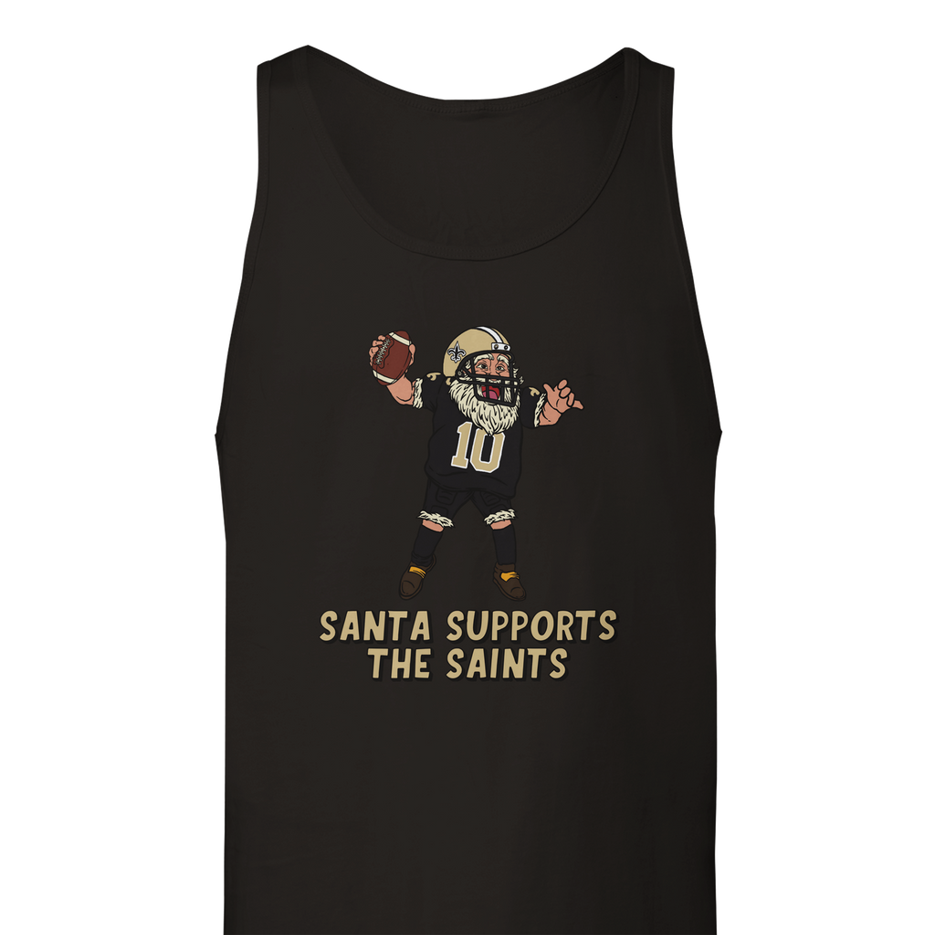 New Orleans Saints Unisex Santa Tank Top