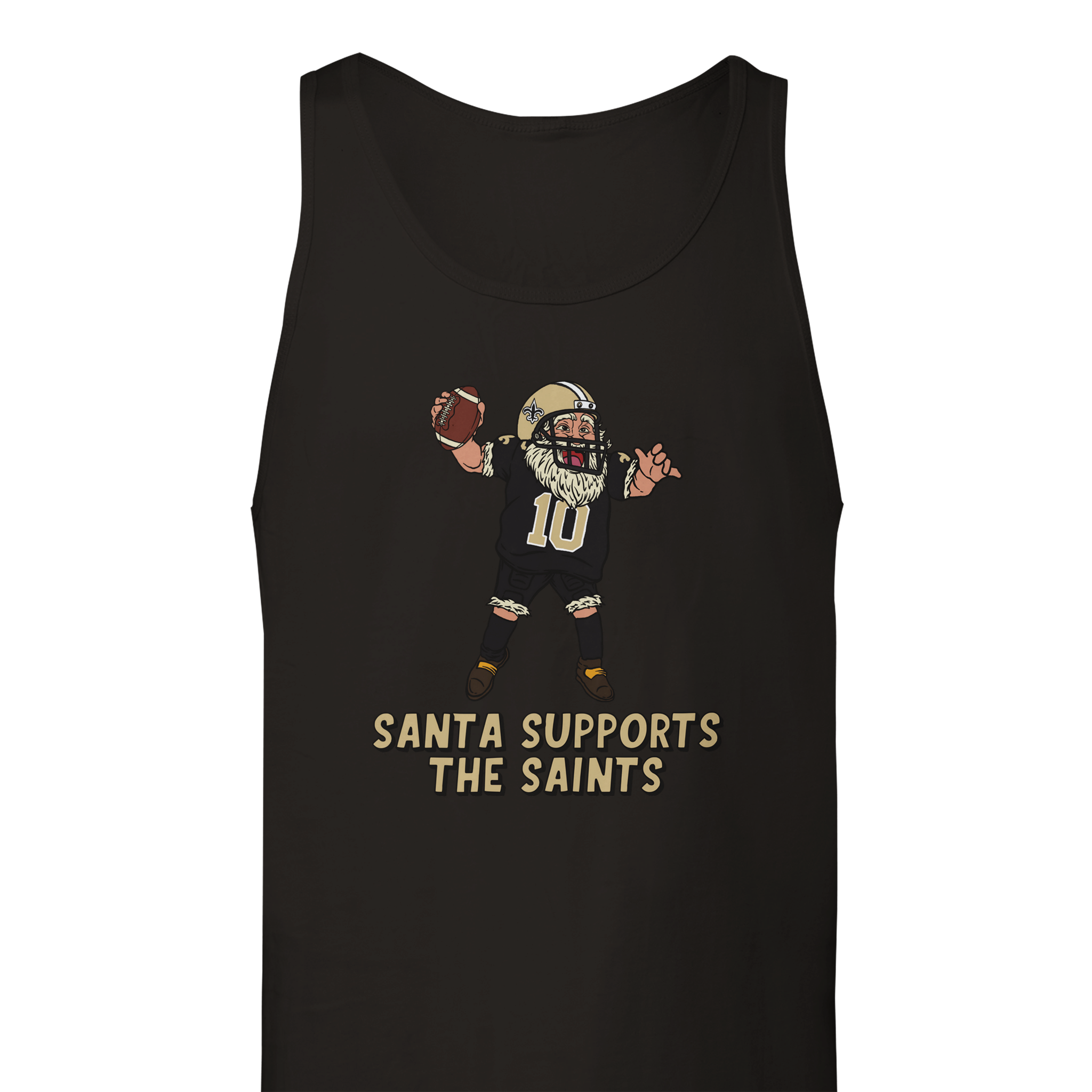 New Orleans Saints Unisex Santa Tank Top
