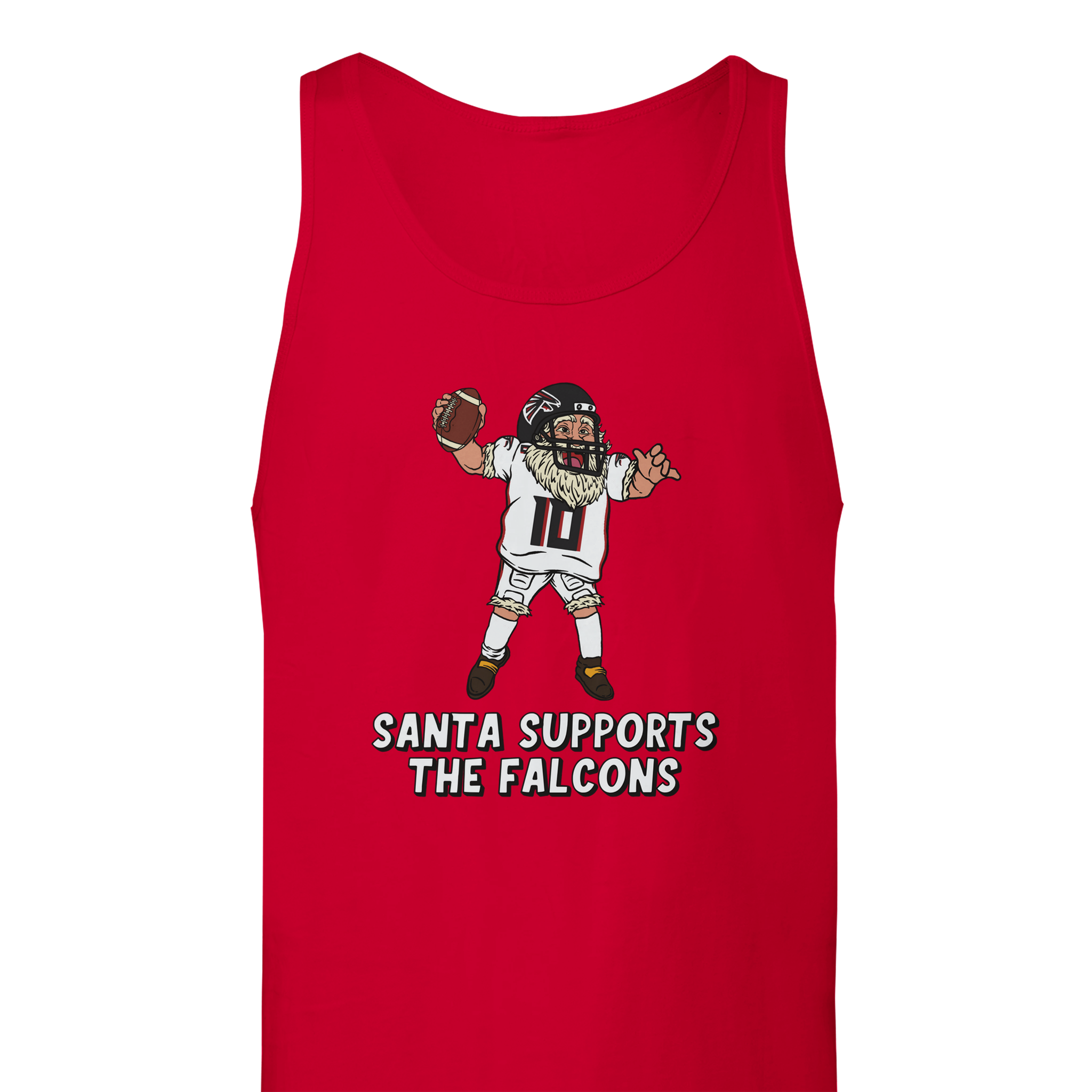 Atlanta Falcons Unisex Santa Tank Top