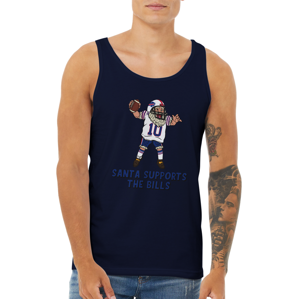 Buffalo Bills Unisex Santa Tank Top