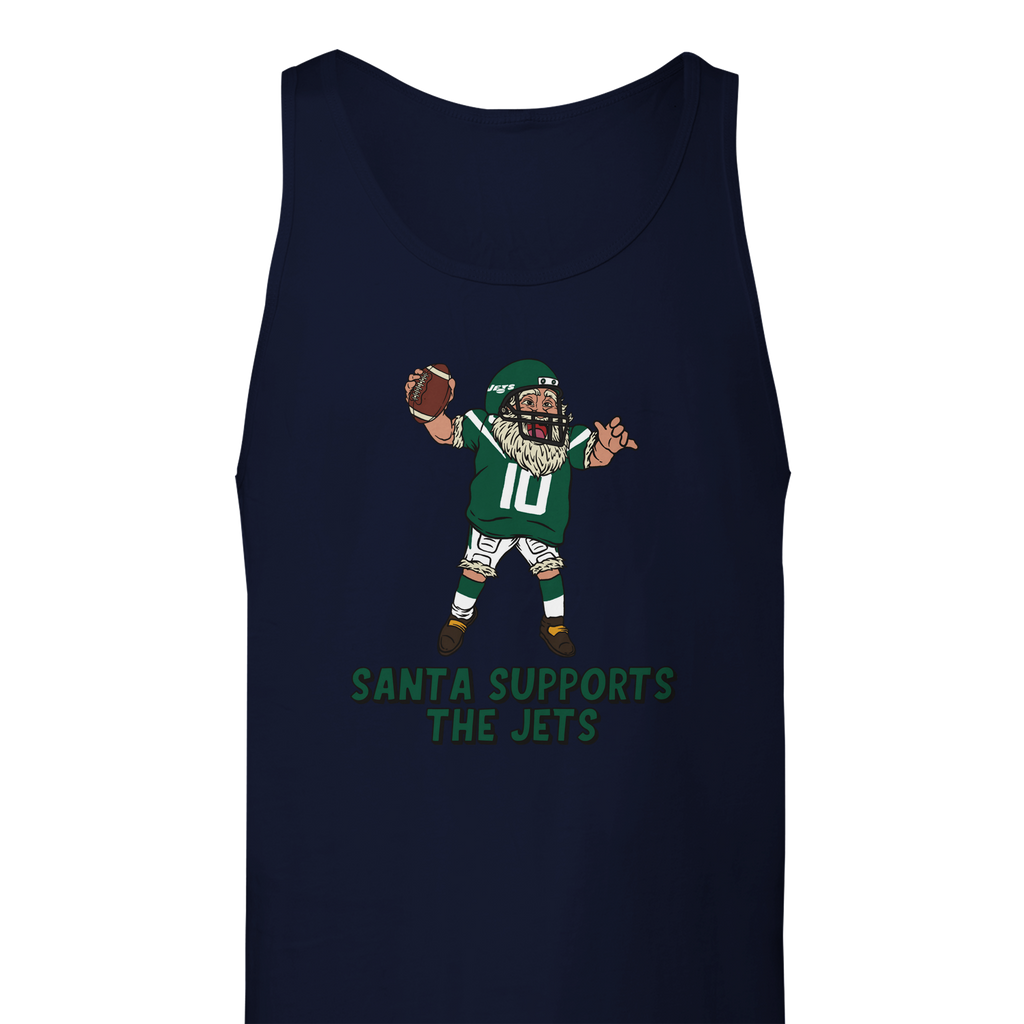 New York Jets Unisex Santa Tank Top