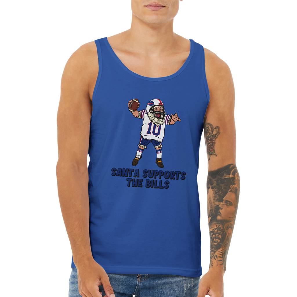 Buffalo Bills Unisex Santa Tank Top