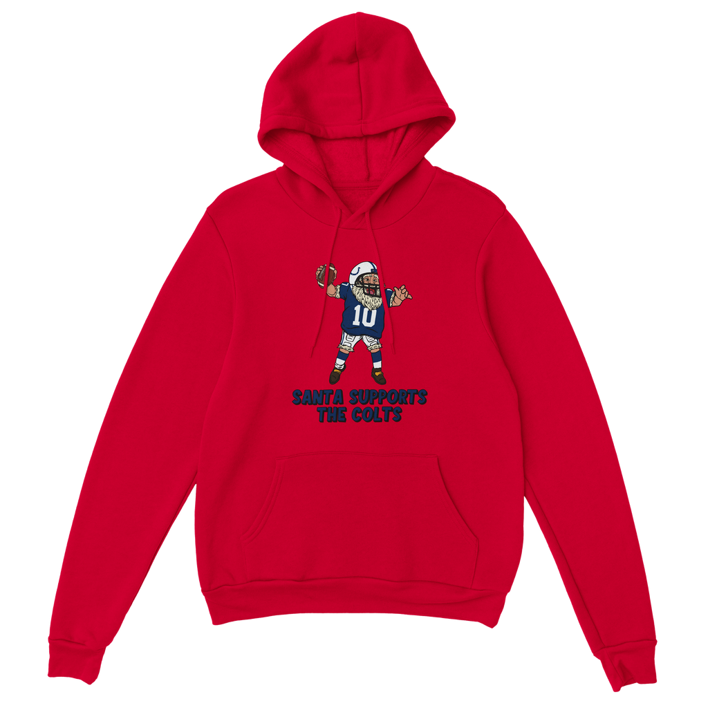 Indianapolis Colts Unisex Pullover Santa Hoodie