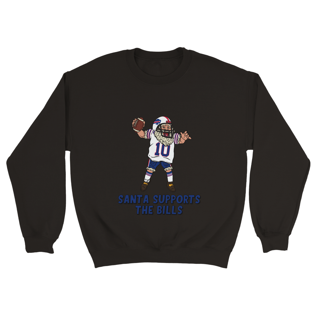 Buffalo Bills Unisex Crewneck Santa Sweatshirt