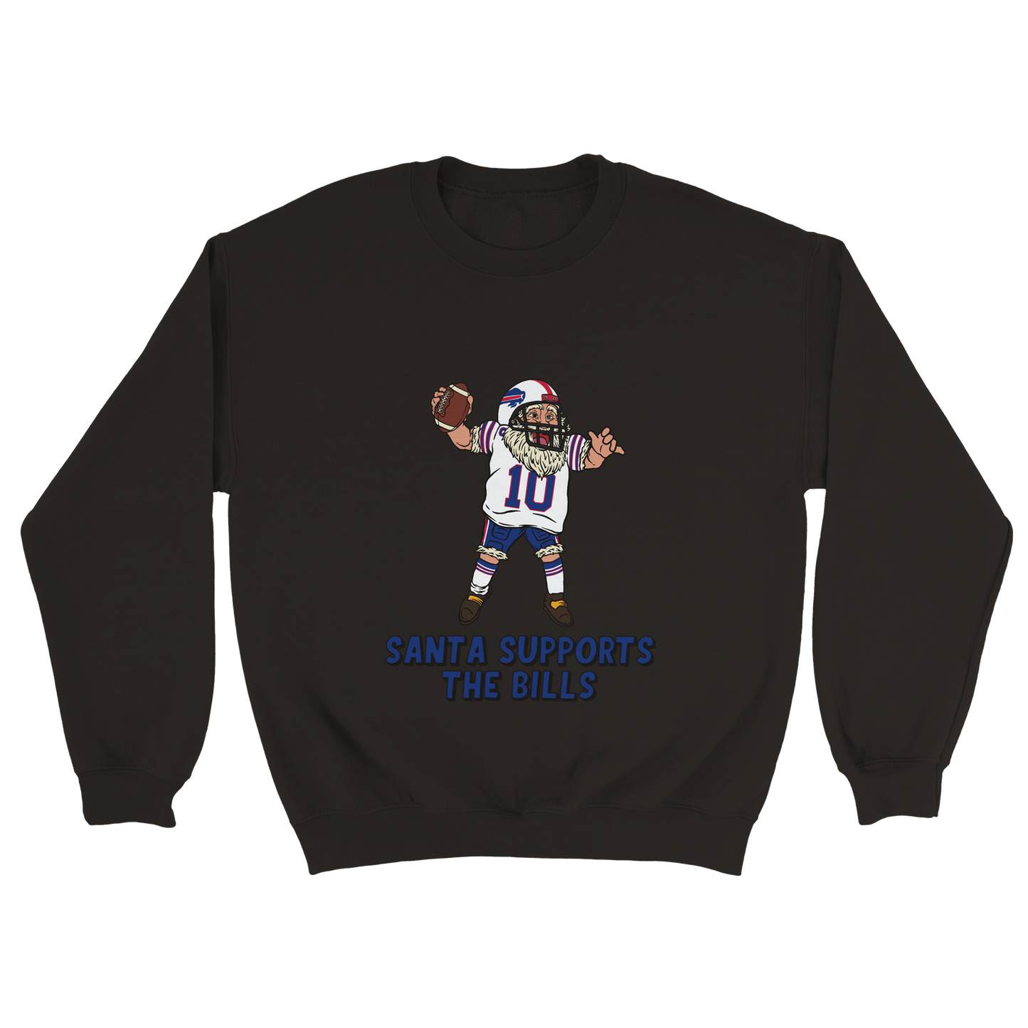 Buffalo Bills Unisex Crewneck Santa Sweatshirt
