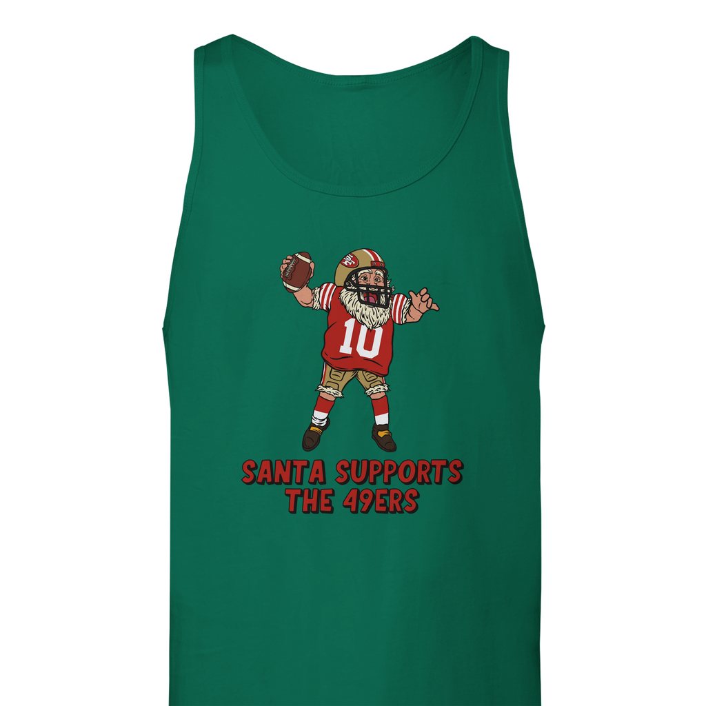 San Francisco 49ers Unisex Santa Tank Top