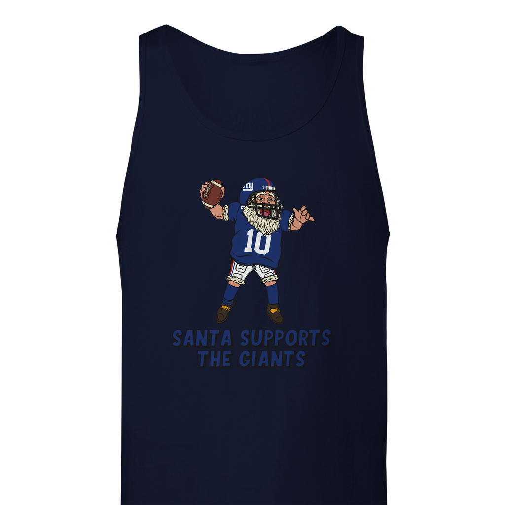 New York Giants Unisex Santa Tank Top