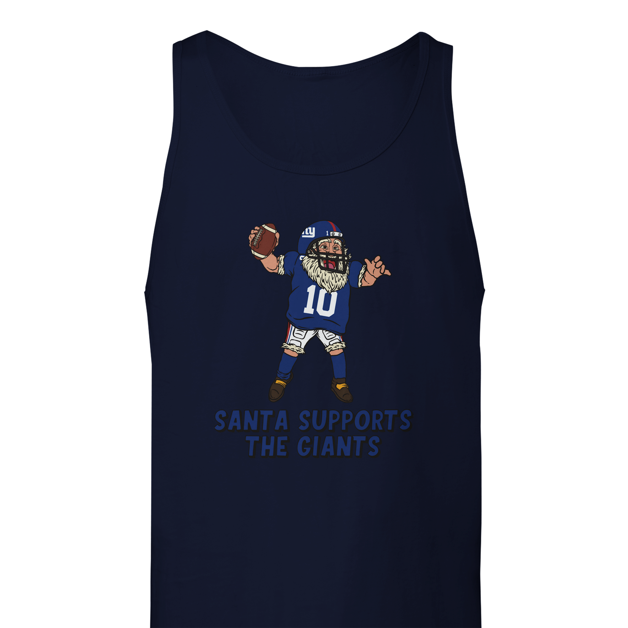 New York Giants Unisex Santa Tank Top