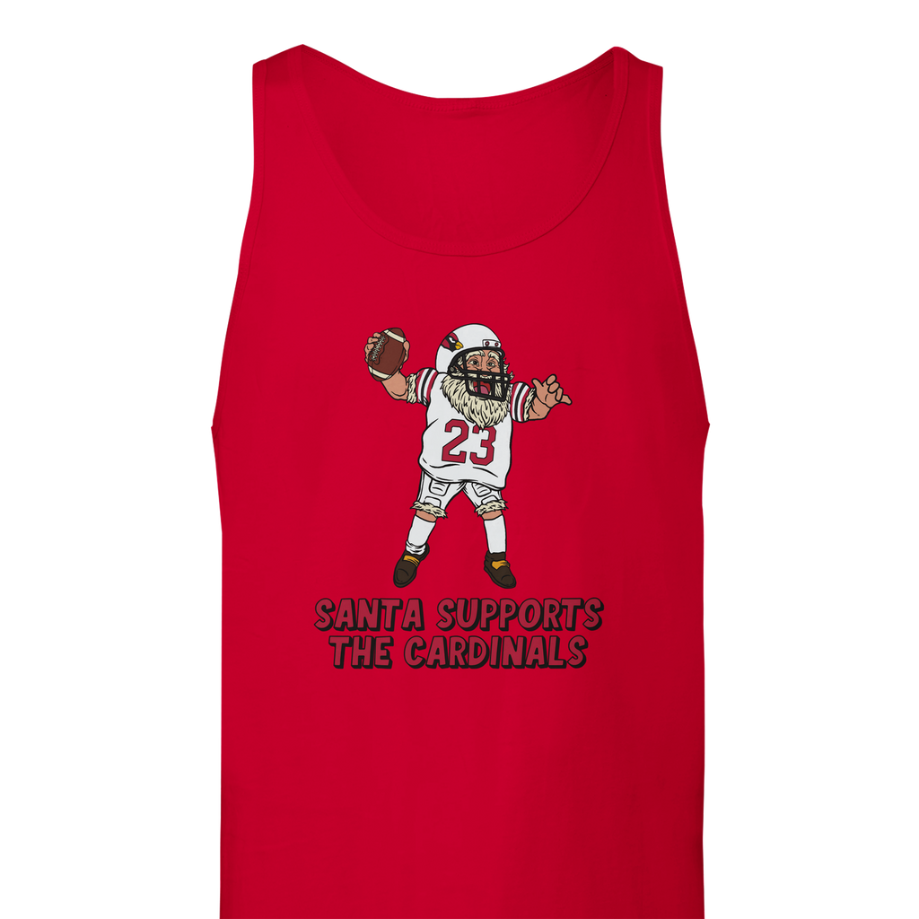 Arizona Cardinals Unisex Santa Tank Top