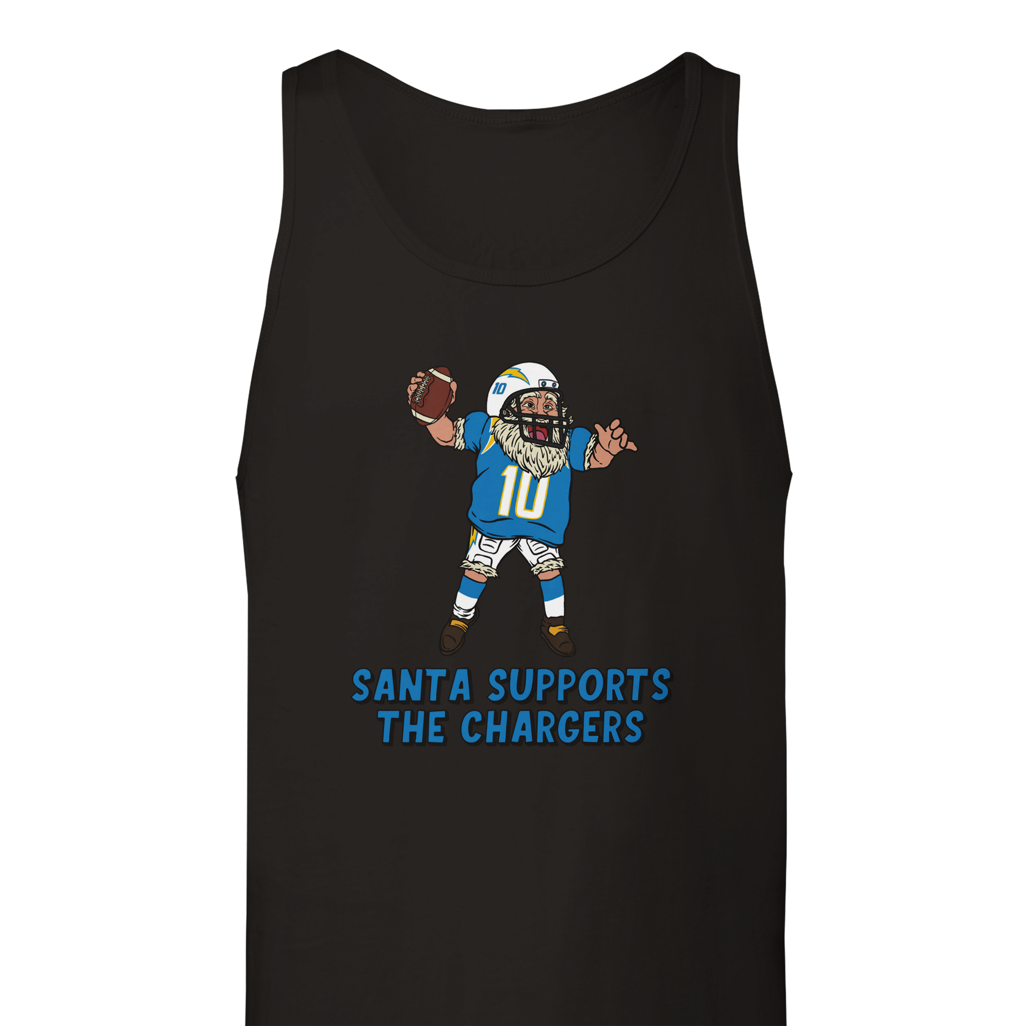 Los Angeles Chargers Unisex Santa Tank Top