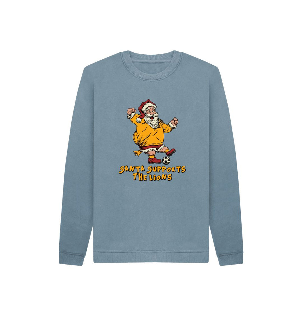 Stone Blue Livingston Kids Santa Jumper