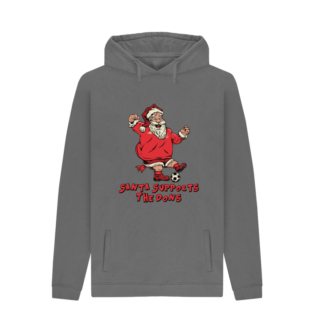 Slate Grey Printed Hoody Front