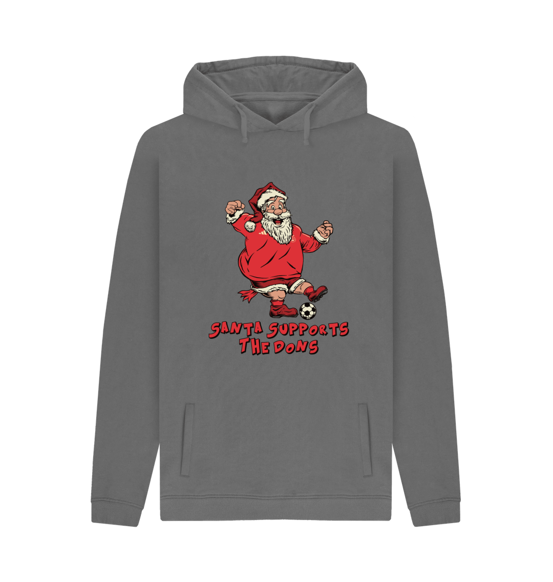 Slate Grey Printed Hoody Front