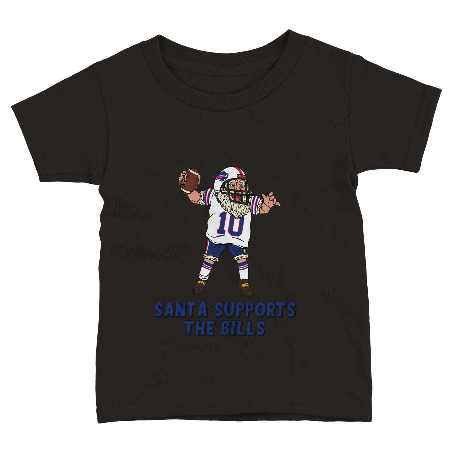 Buffalo Bills Toddler Santa T-Shirt