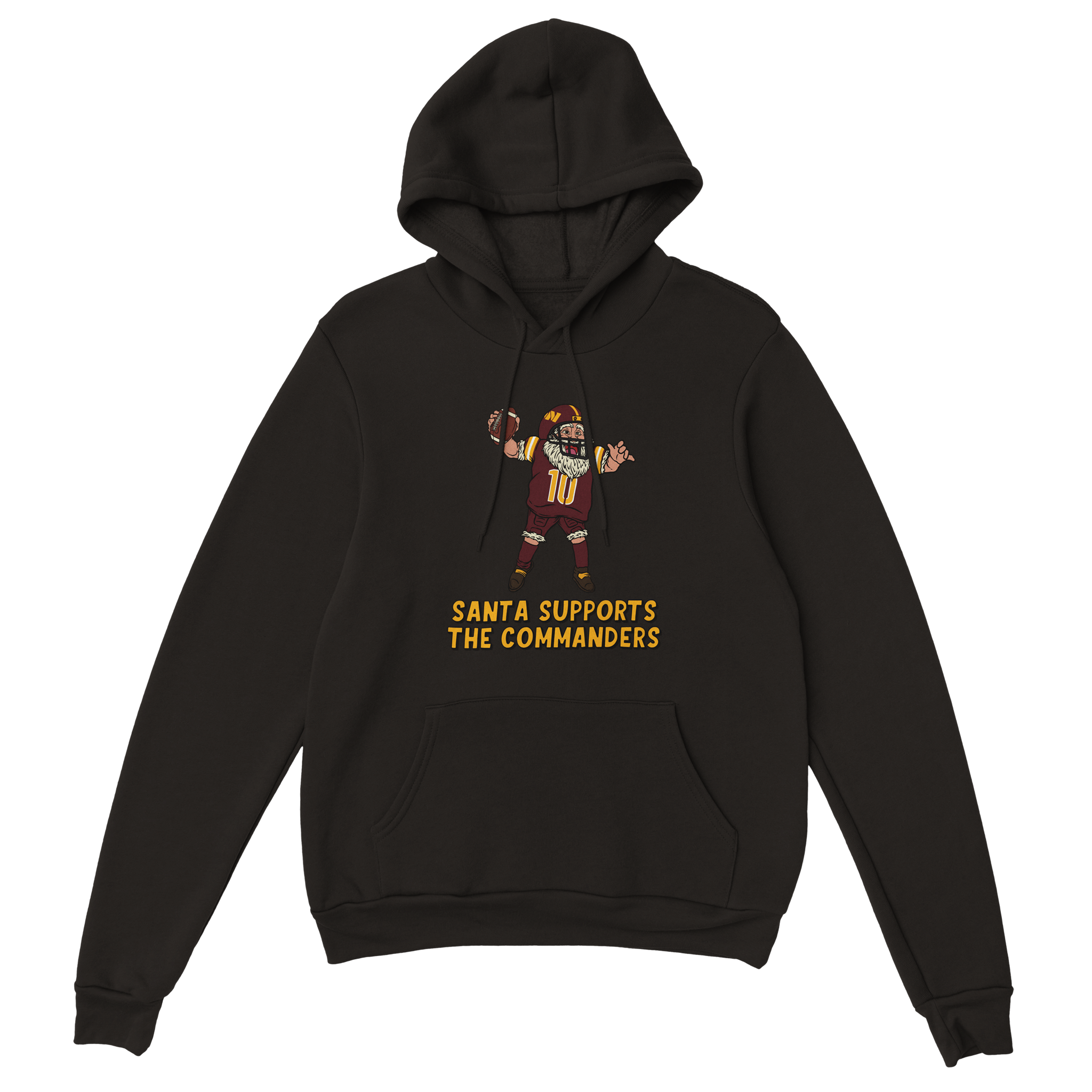 Washington Commanders Unisex Pullover Santa Hoodie