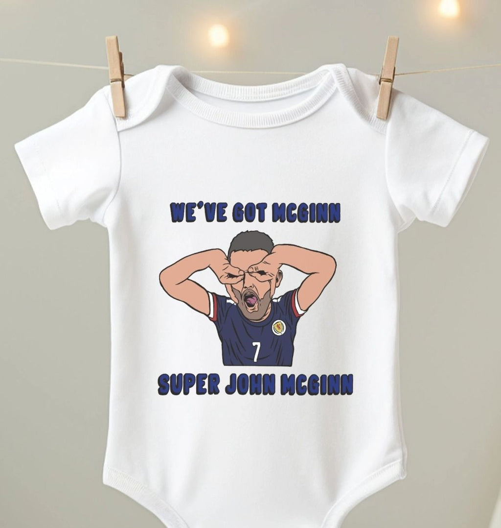 Scotland Super John McGinn Babygrow