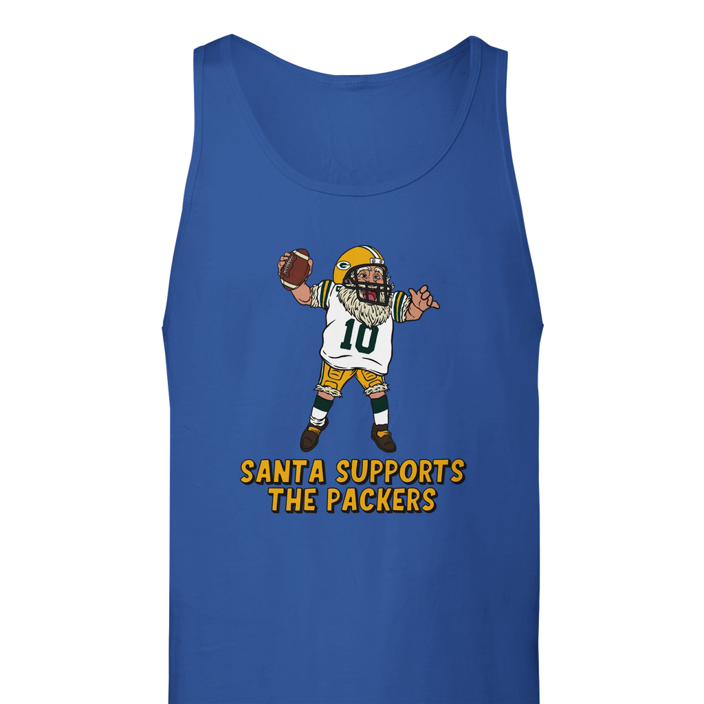 Green Bay Packers Unisex Santa Tank Top