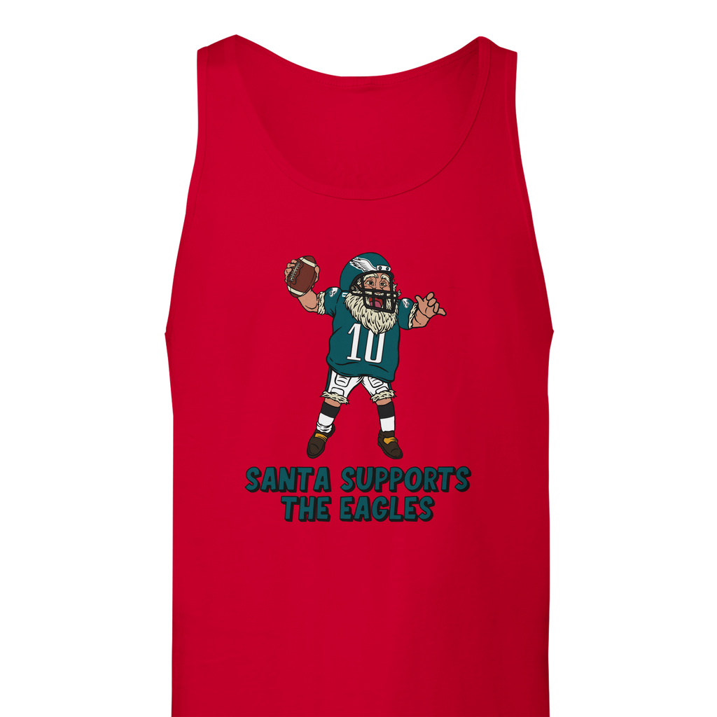 Philadelphia Eagles Unisex Santa Tank Top