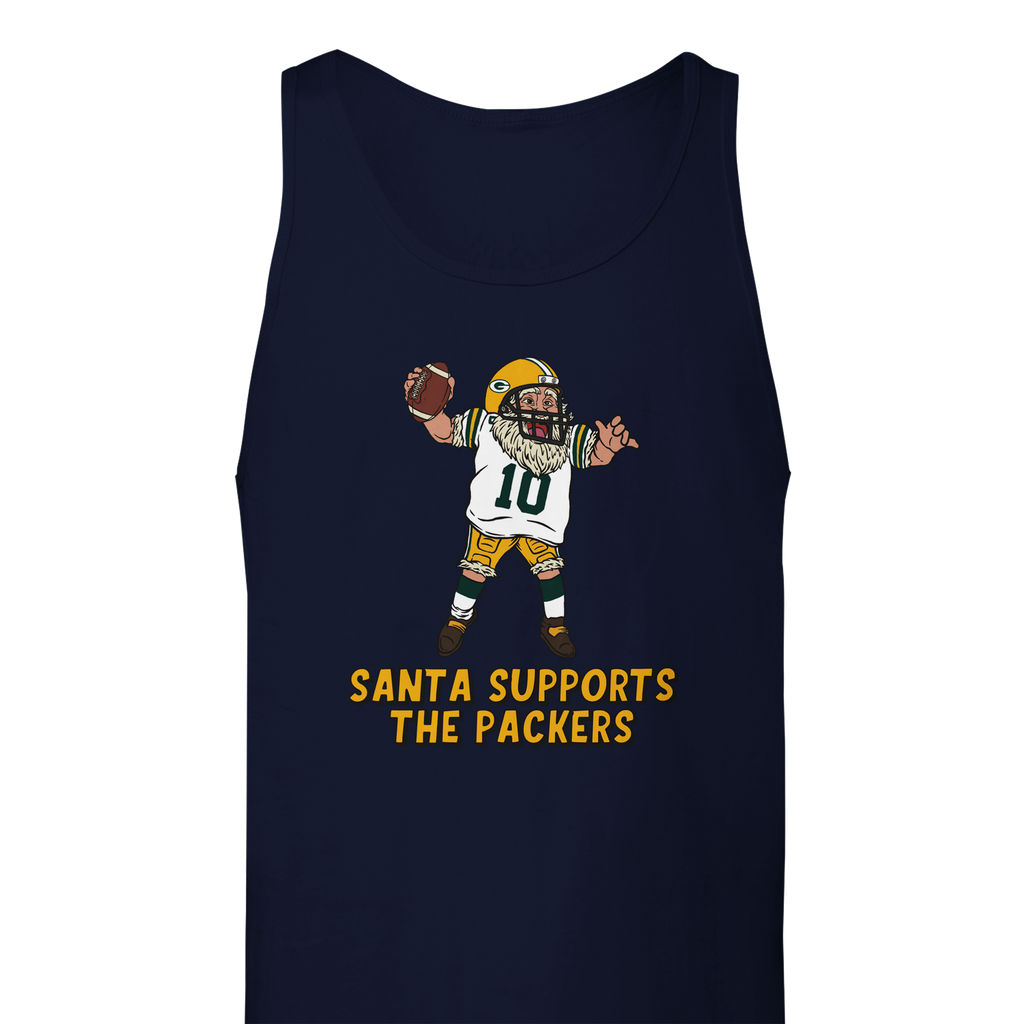 Green Bay Packers Unisex Santa Tank Top