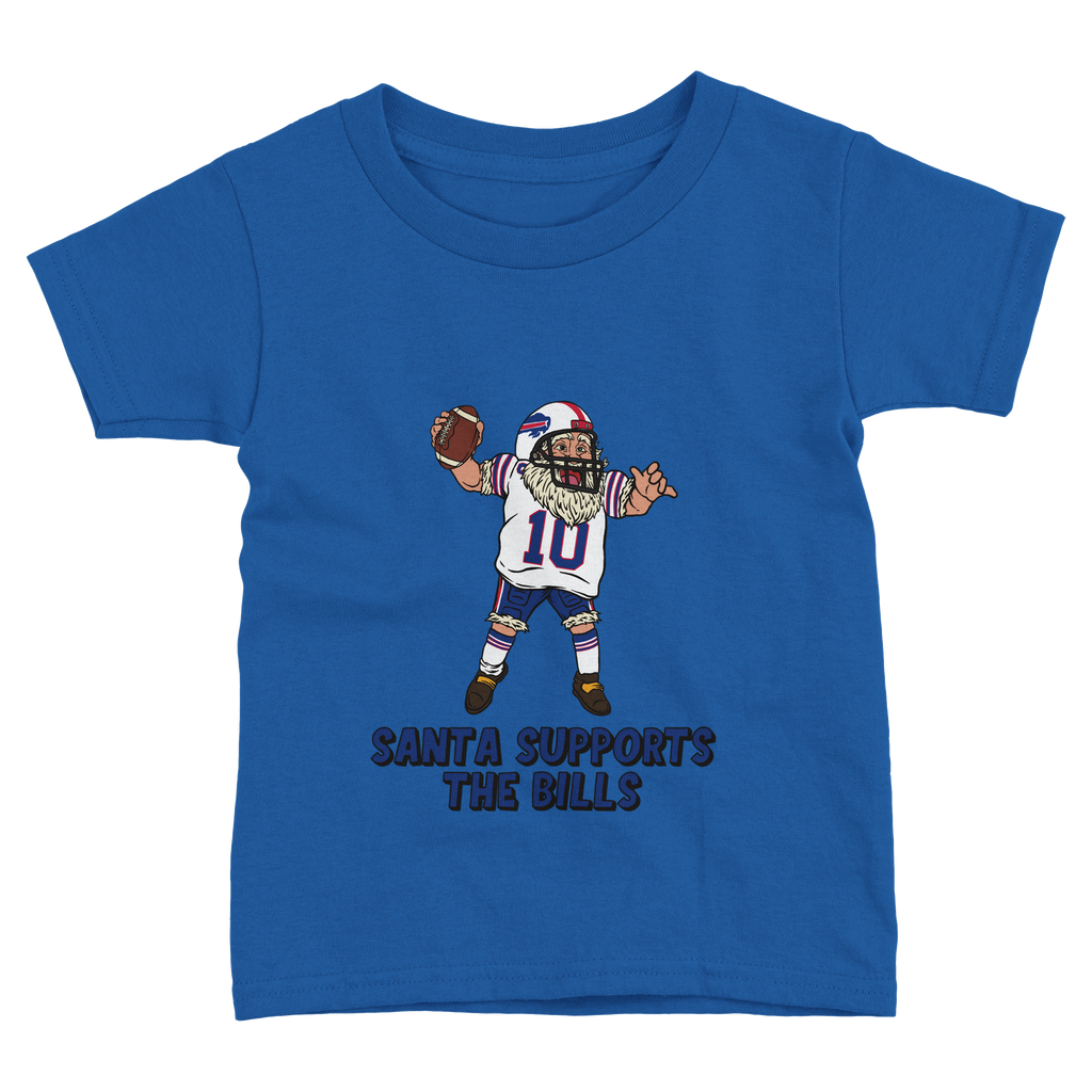 Buffalo Bills Toddler Santa T-Shirt