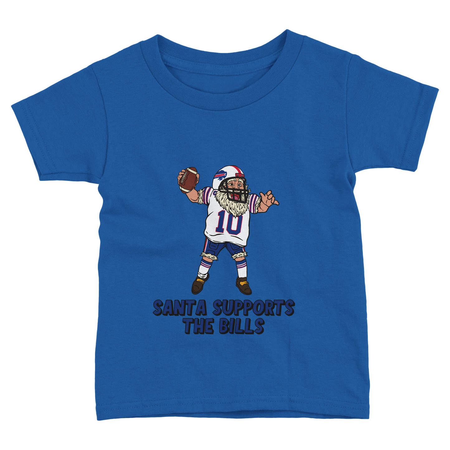 Buffalo Bills Toddler Santa T-Shirt