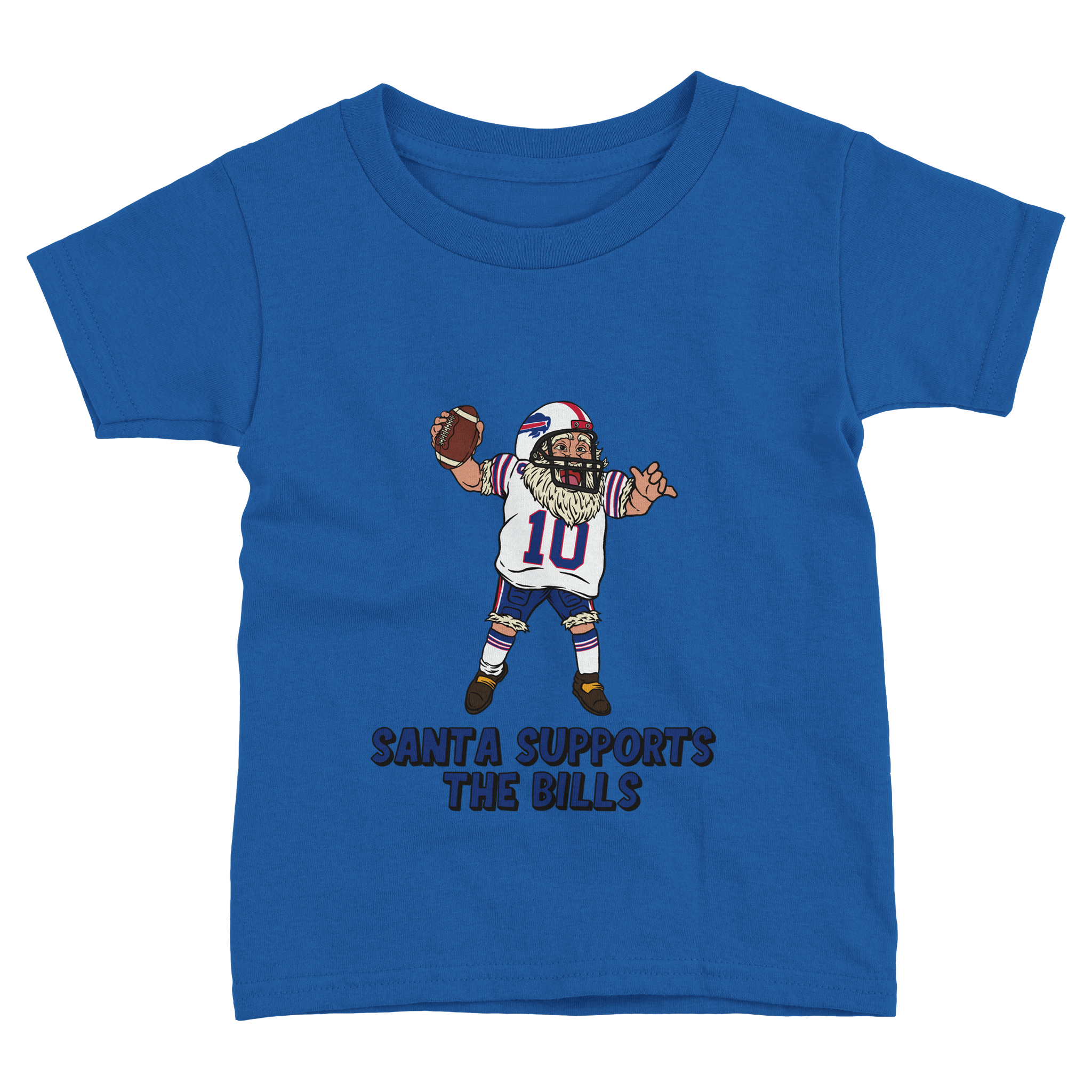 Buffalo Bills Toddler Santa T-Shirt