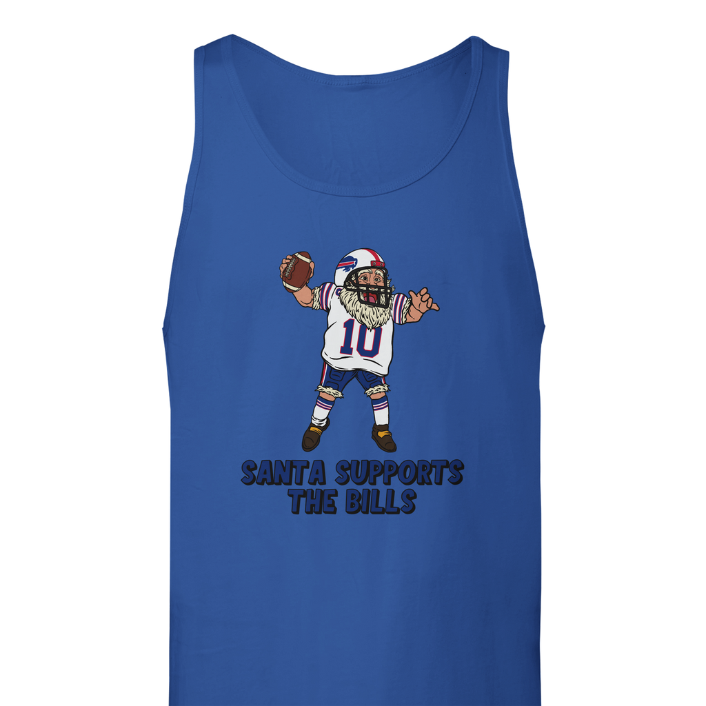 Buffalo Bills Unisex Santa Tank Top