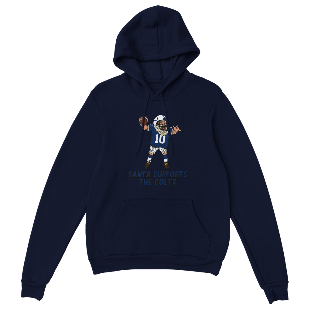Indianapolis Colts Unisex Pullover Santa Hoodie