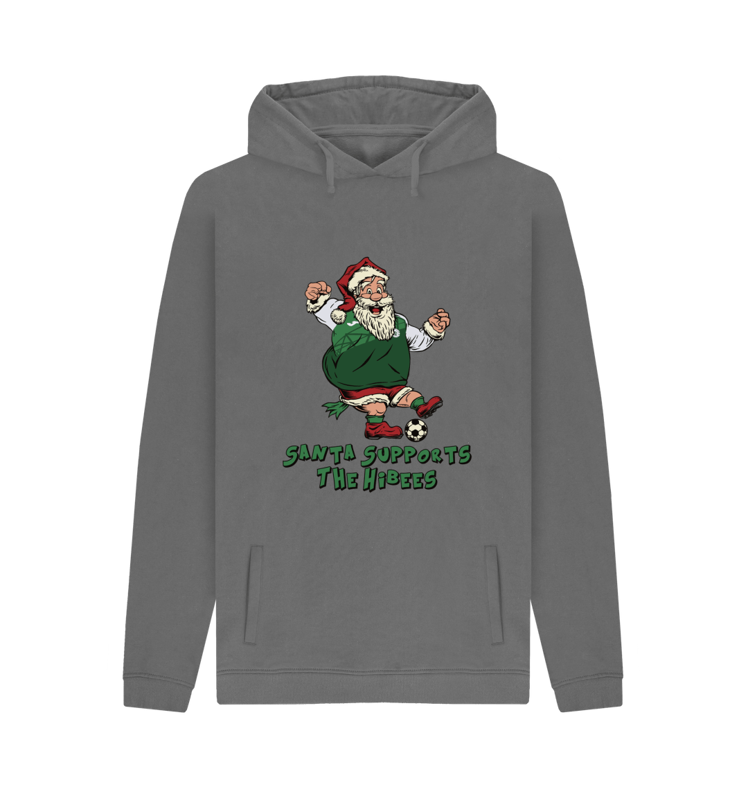 Slate Grey Printed Hoody Front