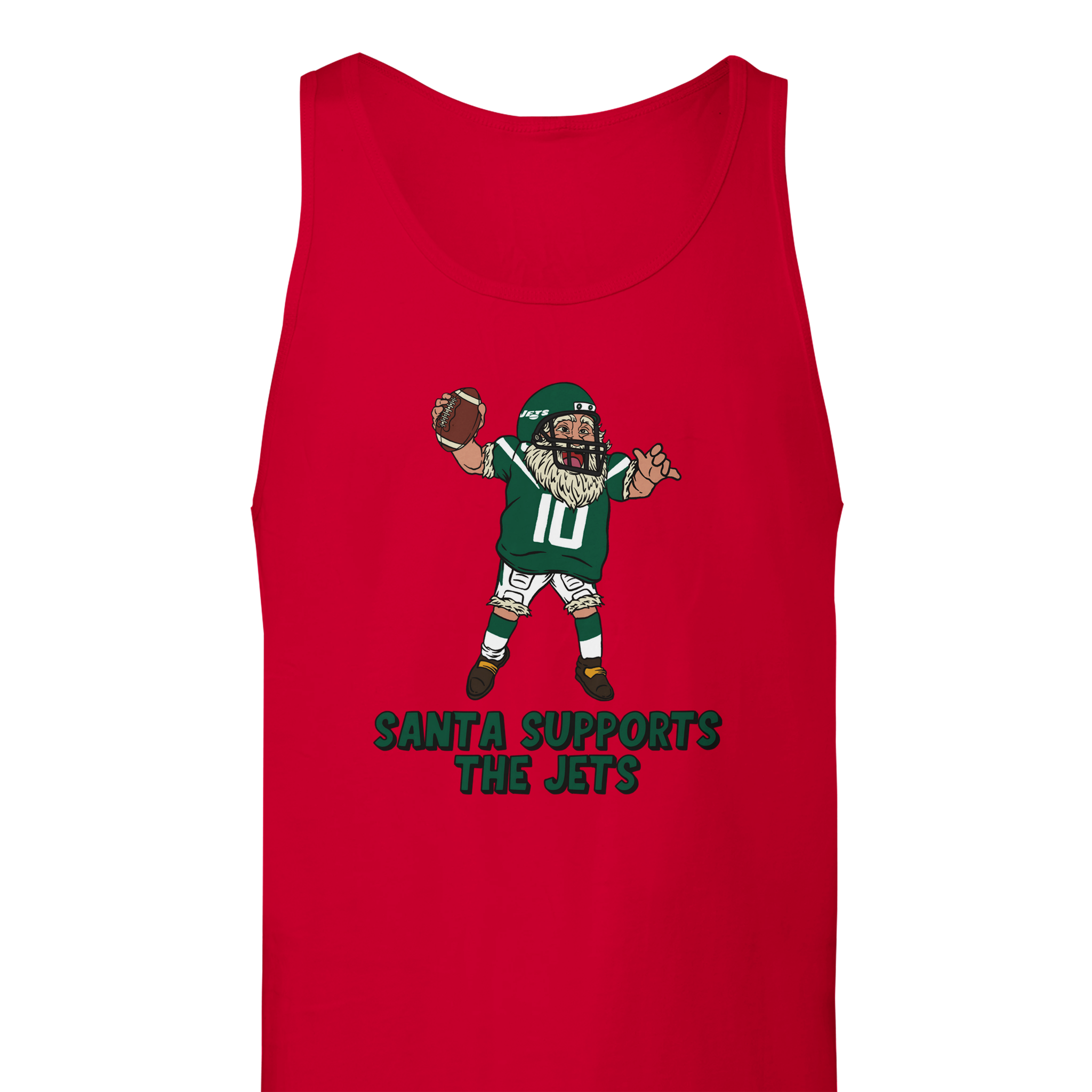 New York Jets Unisex Santa Tank Top