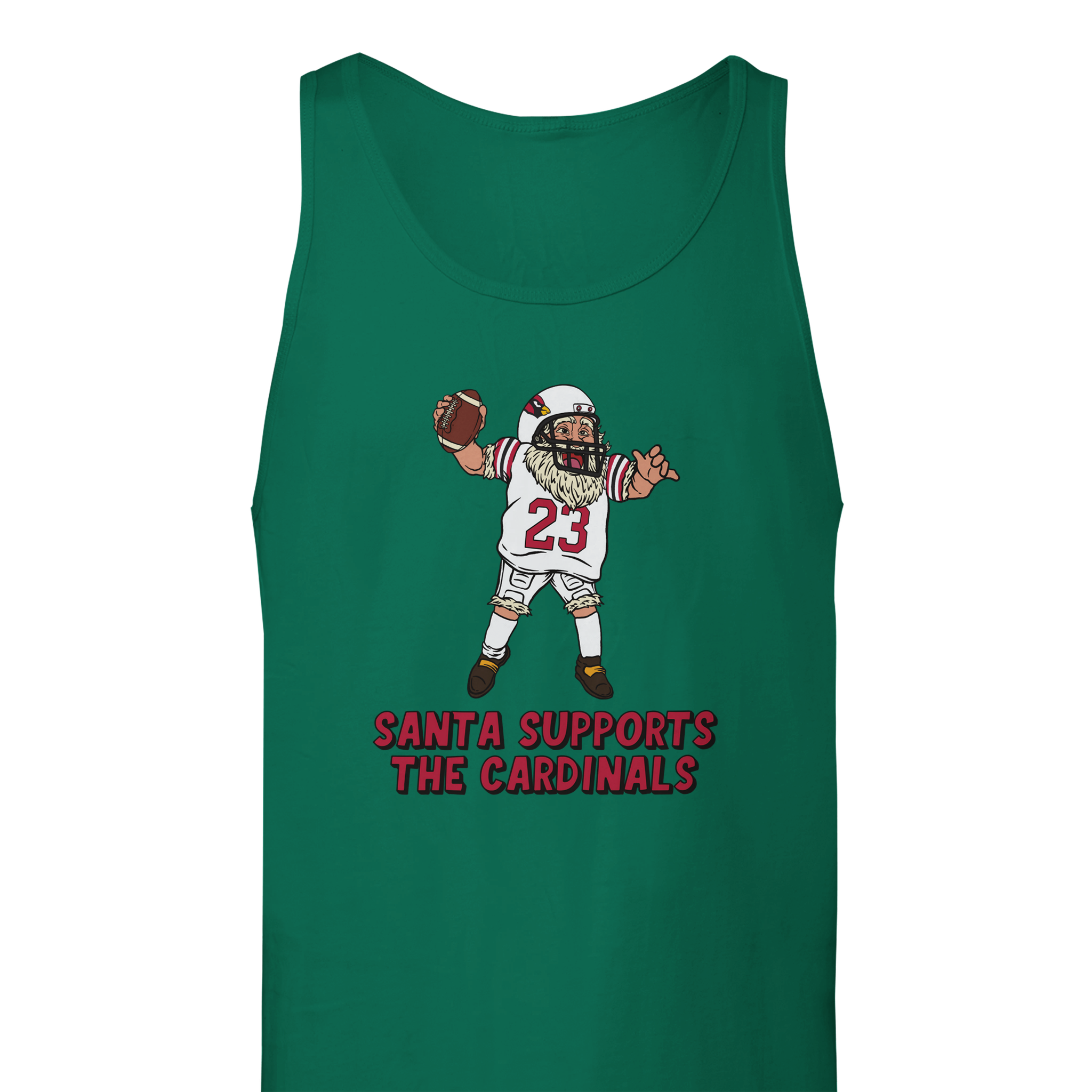 Arizona Cardinals Unisex Santa Tank Top