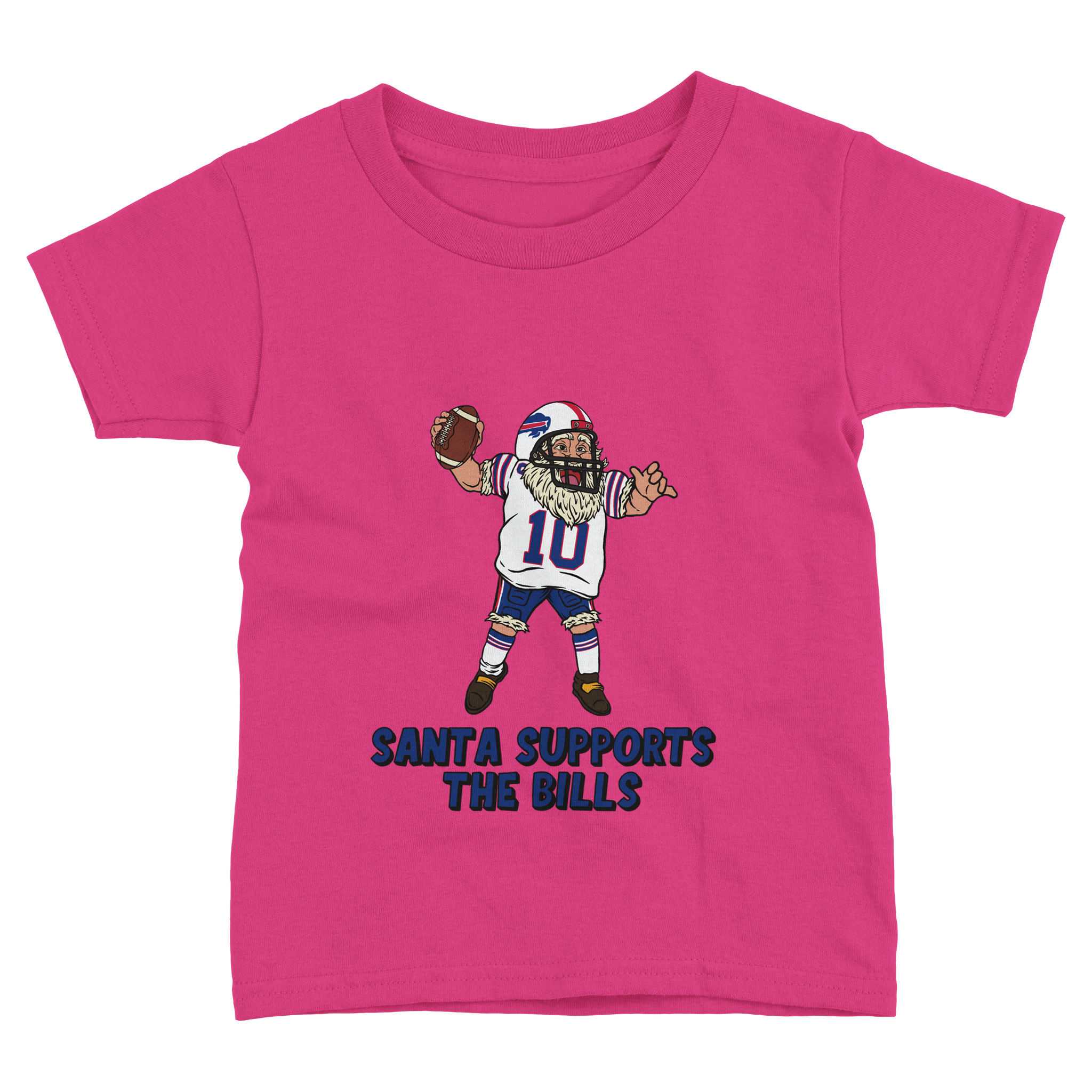 Buffalo Bills Toddler Santa T-Shirt