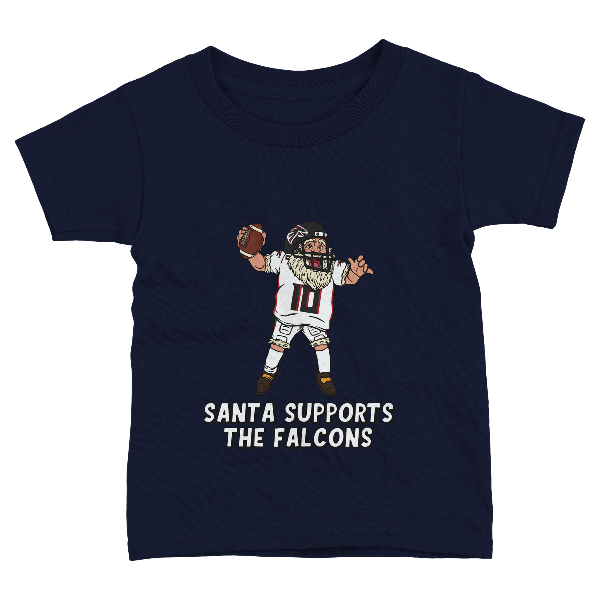 Atlanta Falcons Toddler Santa T-Shirt