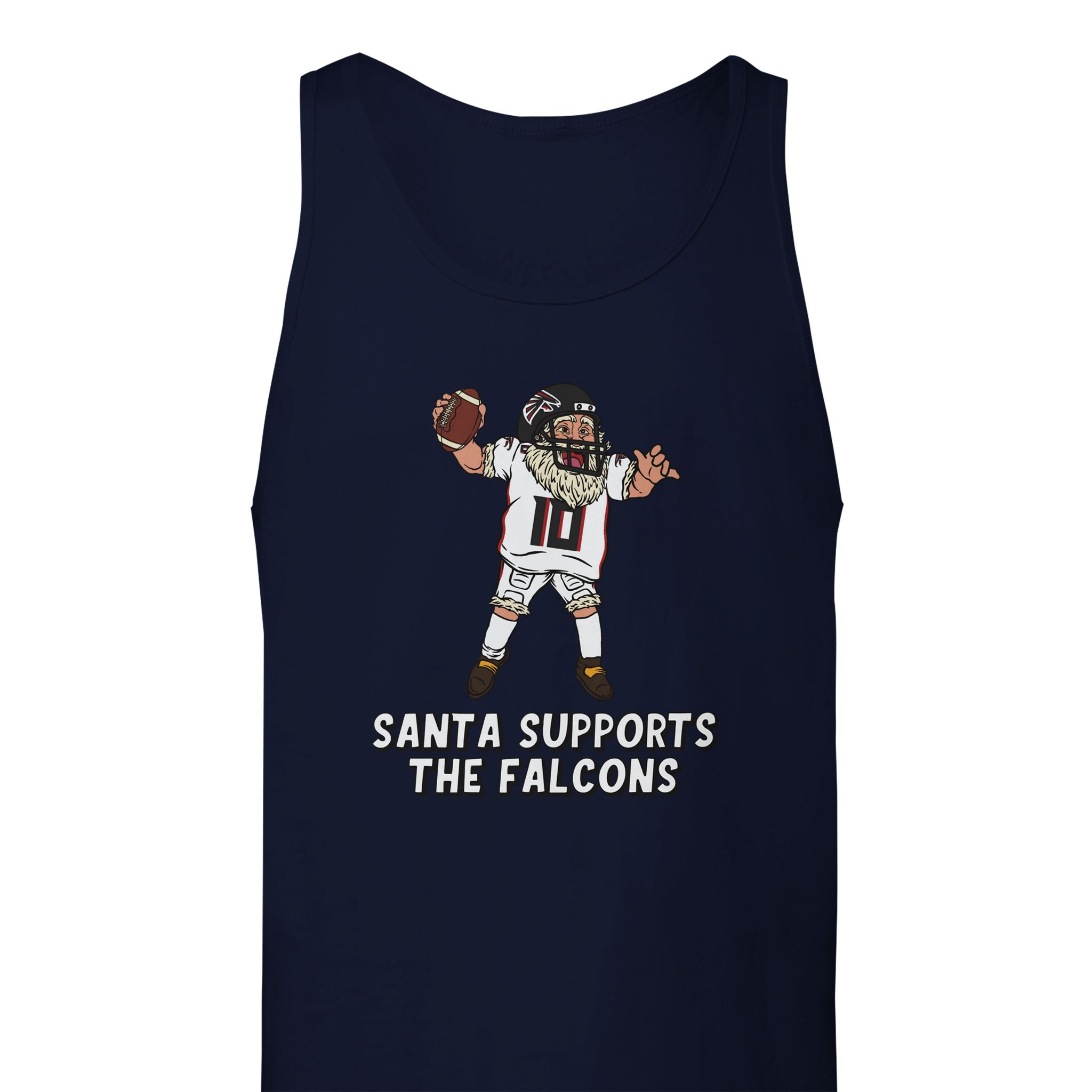 Atlanta Falcons Unisex Santa Tank Top