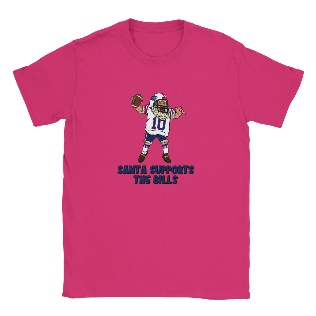 Buffalo Bills Kids Crewneck Santa T-shirt
