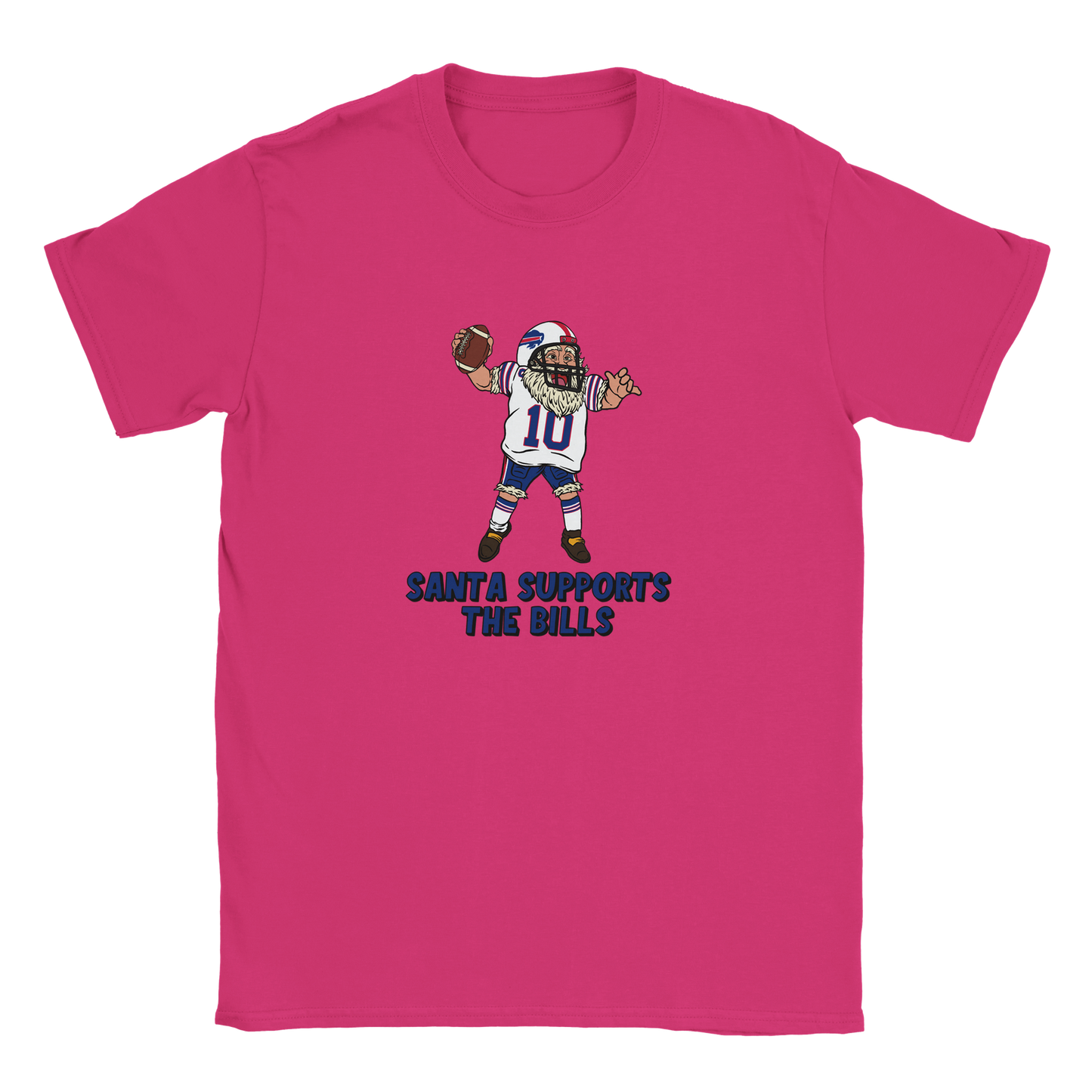 Buffalo Bills Kids Crewneck Santa T-shirt