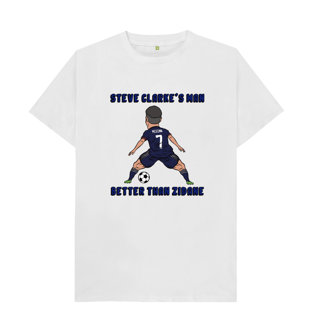 White Printed T-shirt Front