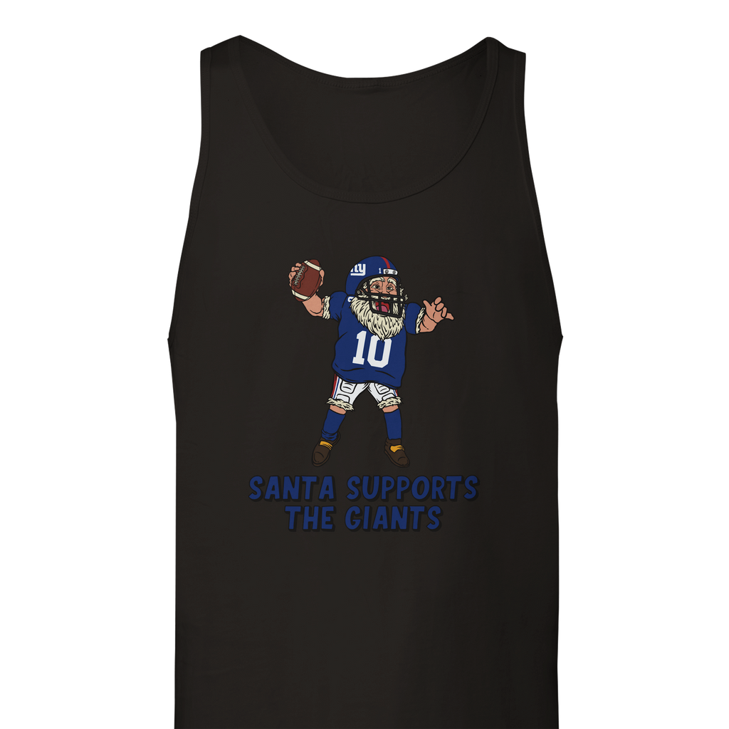 New York Giants Unisex Santa Tank Top
