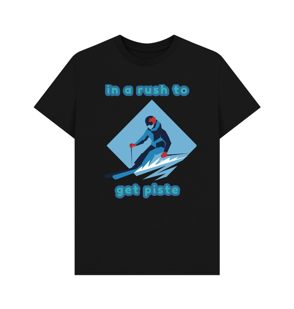 Black Mens Ski 2025 Classic T-shirt