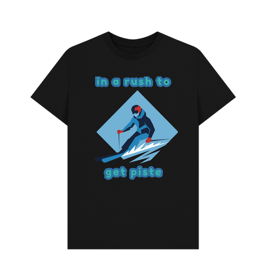 Black Mens Ski 2025 Classic T-shirt