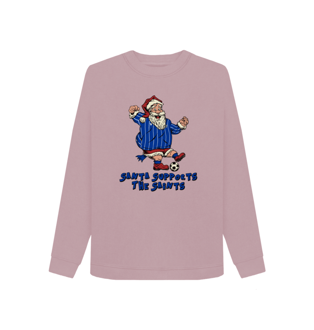 Mauve Printed Sweater Front