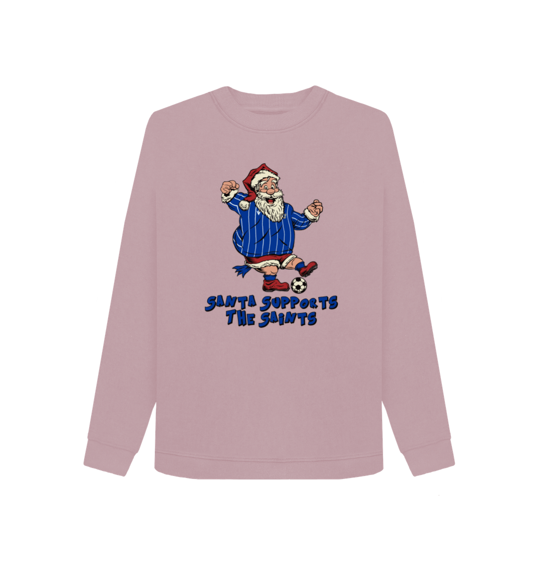 Mauve Printed Sweater Front