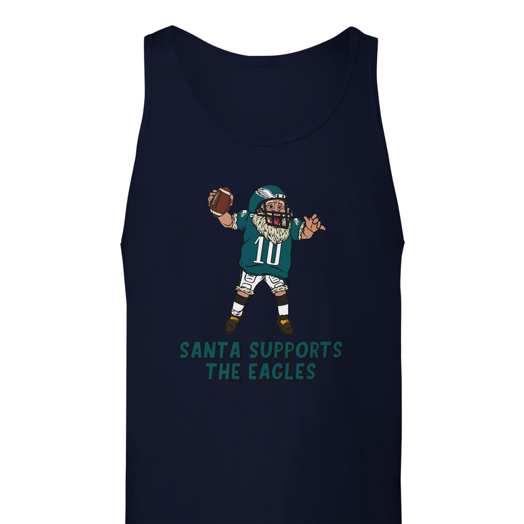 Philadelphia Eagles Unisex Santa Tank Top