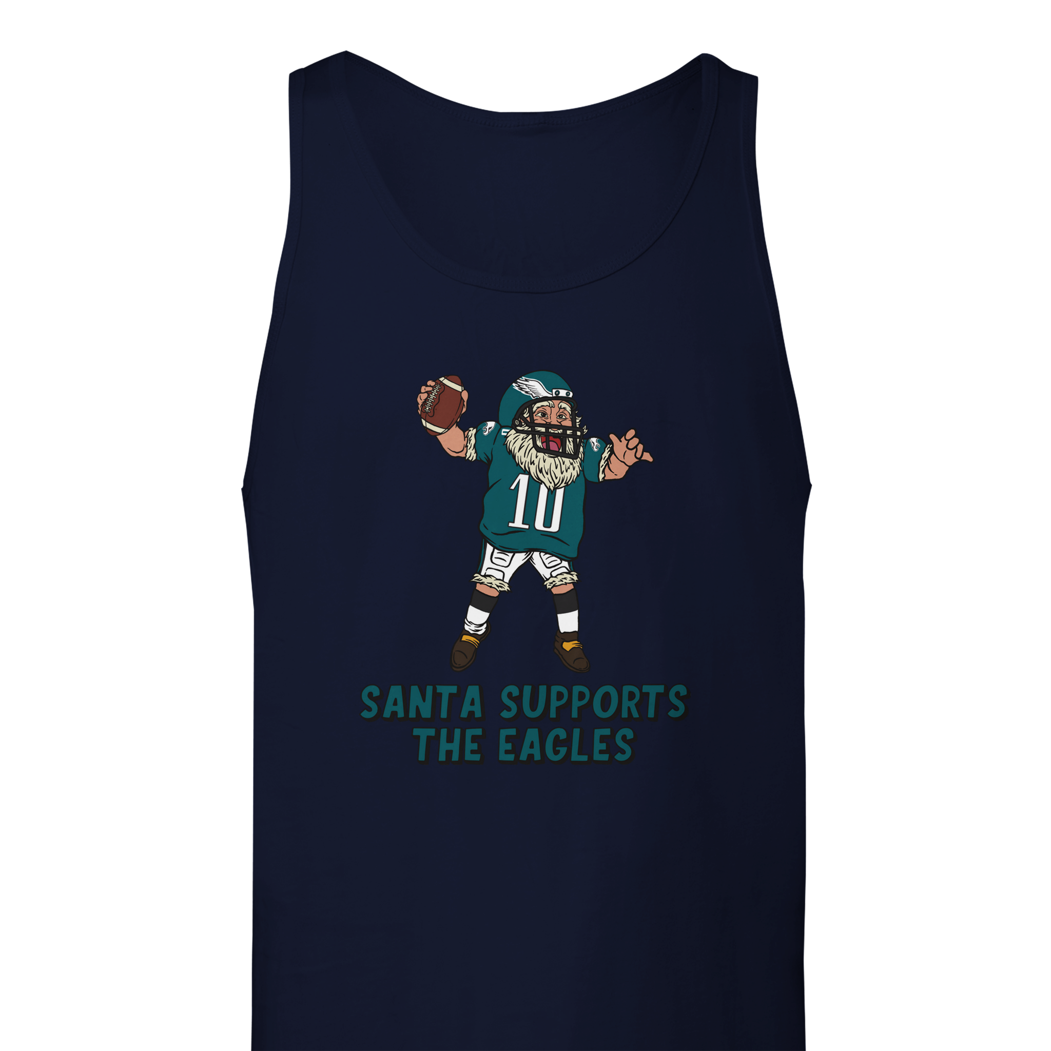 Philadelphia Eagles Unisex Santa Tank Top