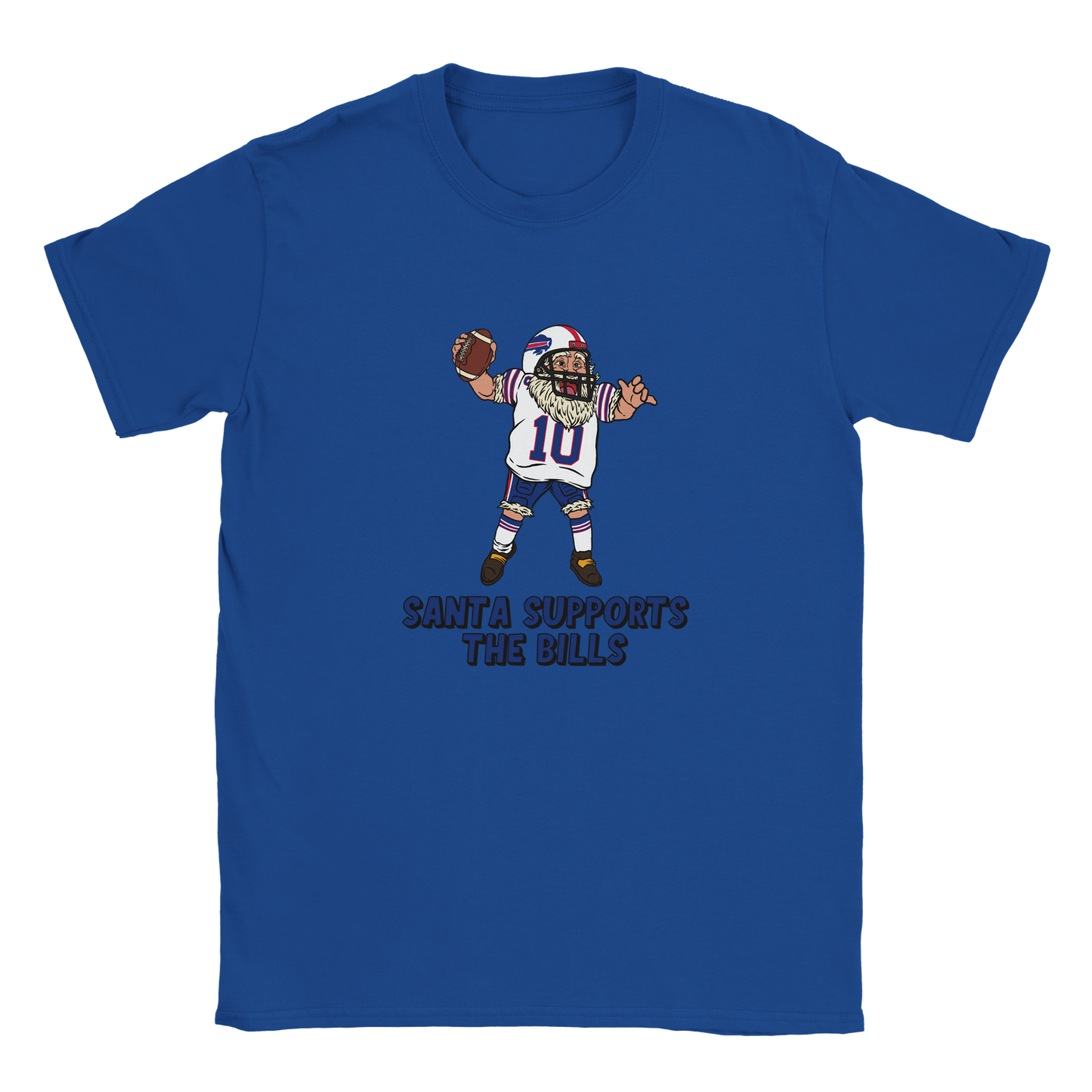 Buffalo Bills Kids Crewneck Santa T-shirt