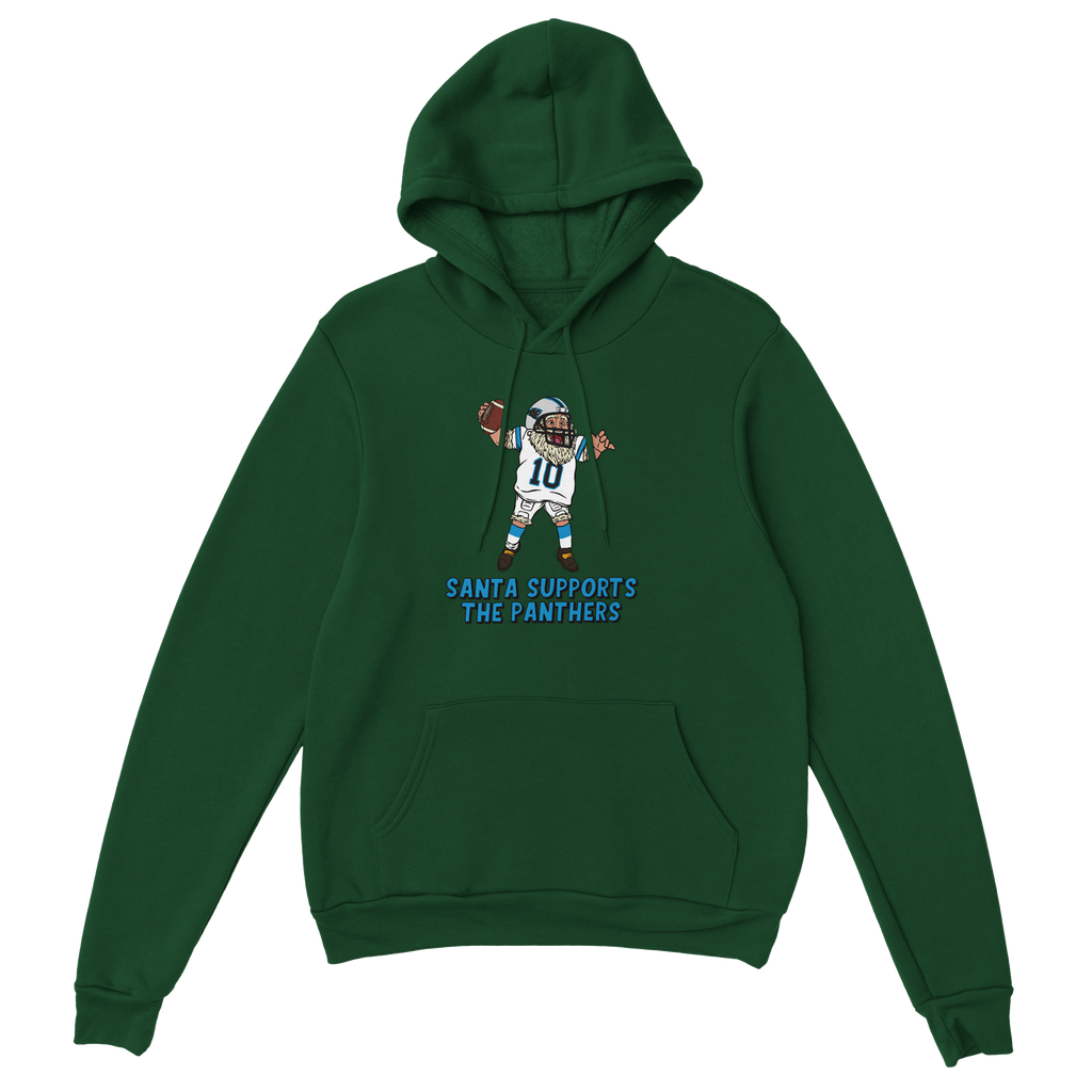 Carolina Panthers Unisex Pullover Santa Hoodie
